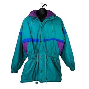 Vintage Steep Slopes Fashion Skiwear - 1980s/1990s - Ski Jacket, Size: Large